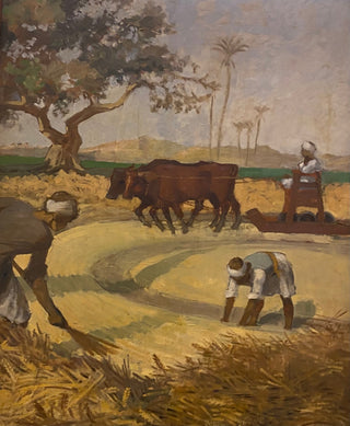 Faellahins Egyptian Farmers Working