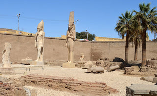 Meritamen and Ramses2 in Akhmim Egypt