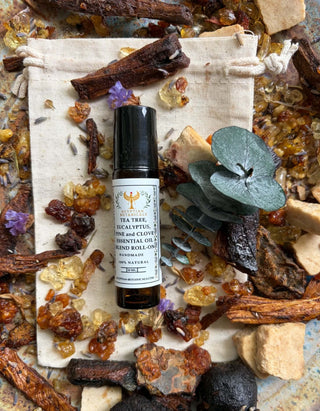 Tea Tree, Eucalyptus, Pine and Clove Essential Oil Blend Roll-On