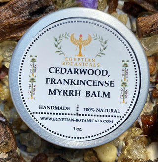 After Shave Butter Balm Frankincense, Myrrh and Bergamot