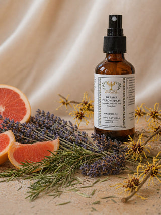 Dreams Pillow Spray- Lavender, Tea Tree, and Grapefruit
