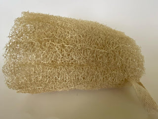 Egyptian Loofah with hanging cotton string
