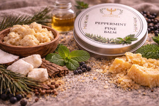 Peppermint and Pine Exercise Energy Butter Balm
