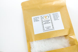 magnesium flakes foot bath package